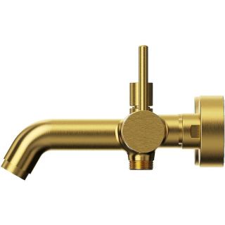 Смеситель для ванны и душа WHITECROSS Y1230GLB Брашированное золото